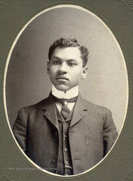Portrait of African-American student, William D. Johnson.