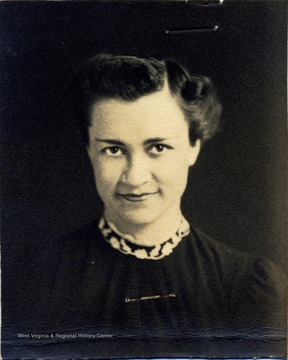 Portrait of Miss Margaret Cashdollar, Peabody College in Nashville, Tennessee.