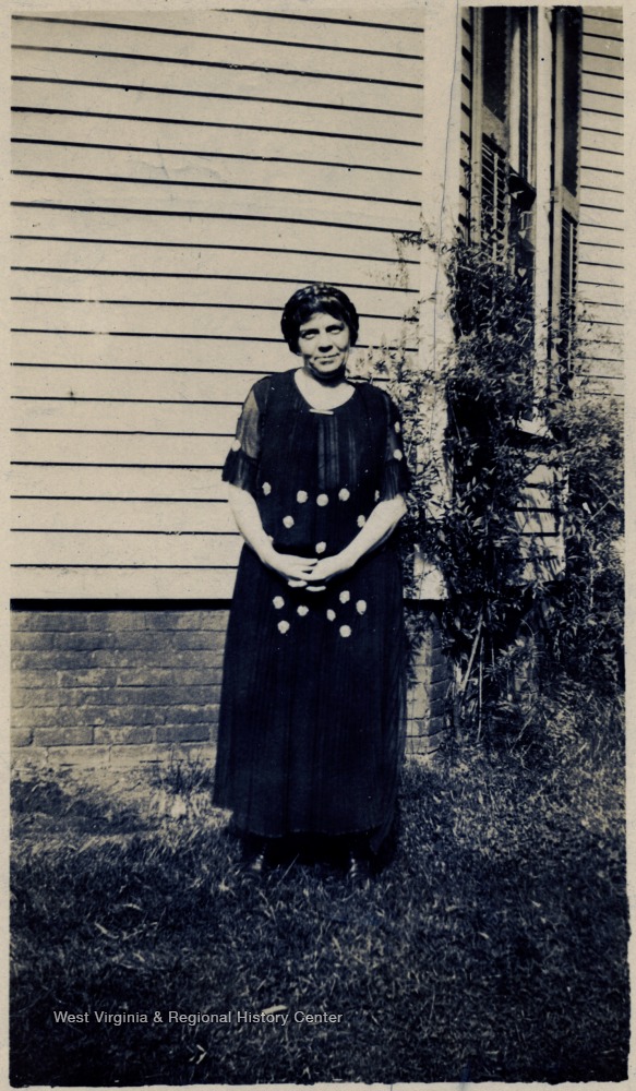 Candid portrait of Miss Mason in 1924.