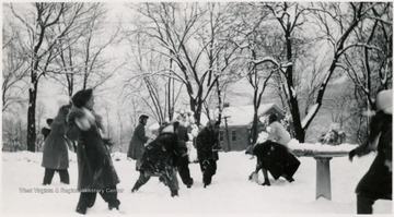 Likely during the 'Great Snow of 1941.'